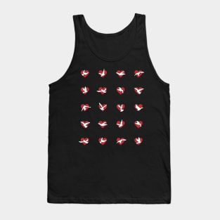 Birds flying in to heart Tank Top